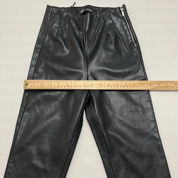 Zara faux leather  skinny pants Size XS - Picture 8 of 10